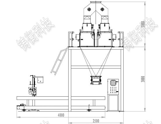 內襯不銹鋼自動包裝秤